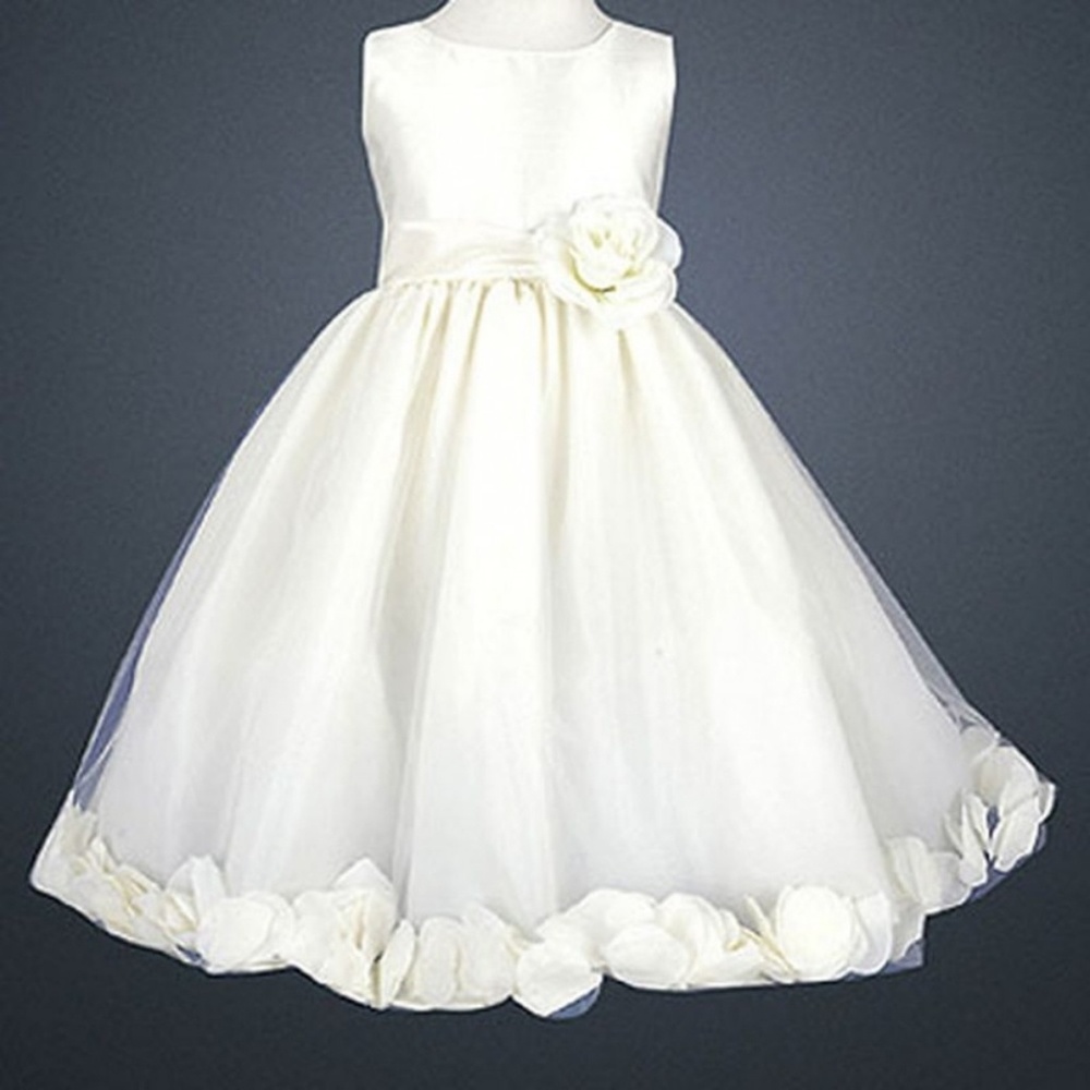 Ivory-Flower Girl Dress